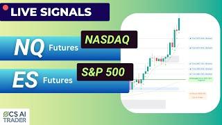 NQ & ES Live Signals | Nasdaq Futures | S&P 500 ES Futures | Live Trading