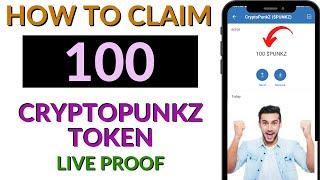 HOW TO CLAIM 100 CRYPTO PUNKZ TOKEEN IN TRUST WALLET
