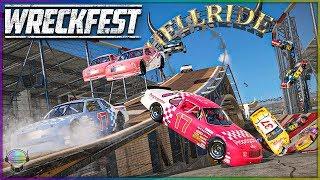 NASCAR PINBALL HELLRIDE! Wreckfest