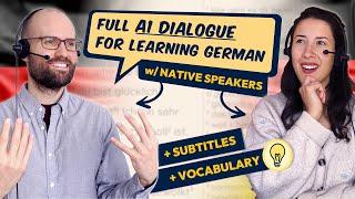 A1 German Dialogue: The 17 Most Important Questions for Beginners | Subtitles + Vocabulary