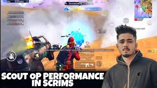 SCOUT OP KILLS IN SCRIMS | SCOUT OP PERFORMANCE IN SCRIMS | SOUL OP PERFORMANCE