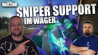 SNIPER SUPPORT im 2v2 WAGER! SO geht TEAMPLAY w/@xLumeCoD  | xHankyy