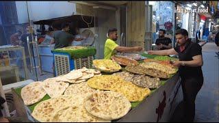 How to Make Iraqi Bread in Street Food