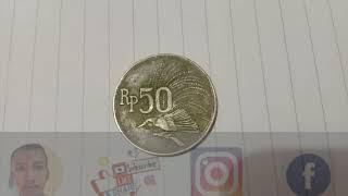 Uang Koin 50 Rupiah Tahun 1971