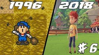 Evolution of Harvest Moon 1996 - 2018
