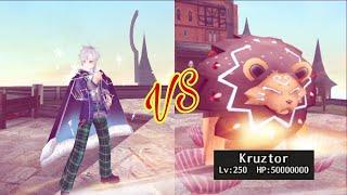 Toram Online - Solo VS Kruztor Lv 250 (Katana) | White Day Event