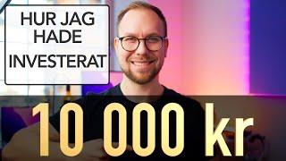 INVESTERA 10 000 KR - Dessa aktier & fonder väljer JAG!