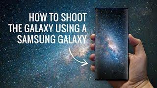 How to shoot the Galaxy using a Samsung Galaxy // #shorts