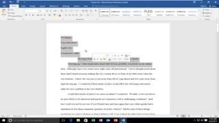 Microsoft Word: How To Change Font In Word