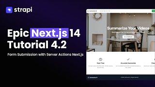 Form Submission With Server Actions in Next.js – Part 4.2 Epic Next.js Tutorial for Beginners