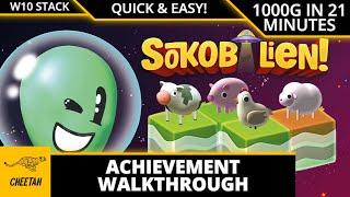 Sokobalien - Achievement Walkthrough (1000G IN 21 MINUTES) Xbox/Win Stack