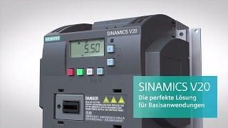 SINAMICS V20 - die perfekte Lösung für Basisanwendungen