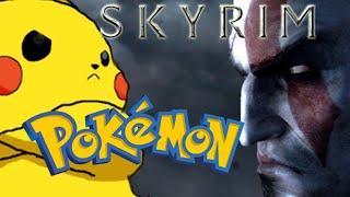 Skyrim Pokemon! Funny Machinima!