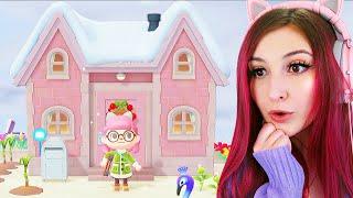 my pink castle in animal crossing (Streamed 1/9/23)