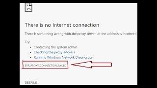 How to solve ERR_PROXY_CONNECTION_FAILED error | New Trick 2019 | Beyond KEN