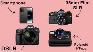 iPhone 14 vs Nikon D850 vs Polaroid vs Film Camera: Photo Battle Royale!