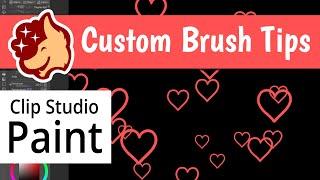 Custom Brush Tips - Clip Studio Paint Quick Tip