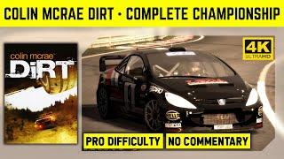 Colin McRae DiRT in 4K - 4WD Championship - Pro Difficulty - No Commentary Walkthrough