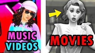 How I Make MOVIES & MUSIC VIDEOS in The Sims 4