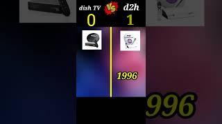 dish tv Vs d2h ।। #shorts