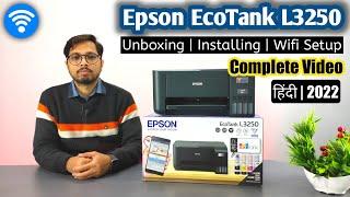 Best All in One InkTank WiFi Printer in 2022 | Epson EcoTank L3250 | Full Installation | WiFi Setup