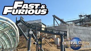 Fast & Furious Hollywood Drift Construction - Universal Studios Hollywood Updates