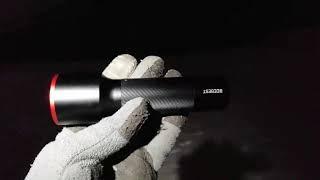 TESTED Xiaomi Beebest Youpin Fengyu F10  26650 LED Flashlight. UI Explanation + Outdoor Demo