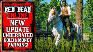 The NEW Red Dead Online UPDATE Has UNDERRATED GOLD & Money Farming Methods.. (RDR2)