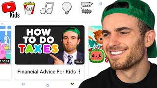 I Posted Grown-Up Content On YouTube Kids