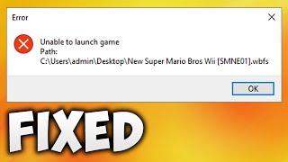 How to Fix Cemu Unable to Launch Game Path Wux or Wud - Cemu Not Loading Games or Won't Show Up