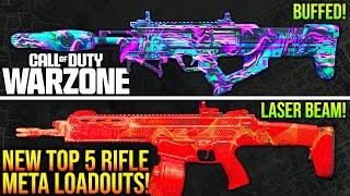 WARZONE: New TOP 5 BEST ASSAULT RIFLE META LOADOUTS After Update! (WARZONE 3 META)