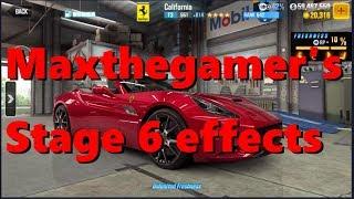 CSR2 Ferrari California Stage 6 Effects by Maxthegamer