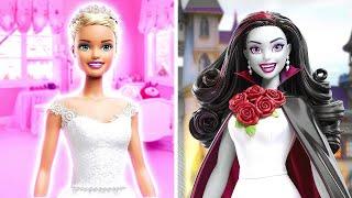 Barbie Became a Vampire Bride ‍️ Cool Makeover and with Hacks! by YayTime! STAR