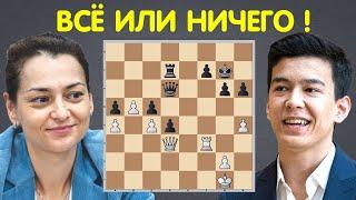 РЕШАЮЩАЯ ПАРТИЯ Александра Костенюк – Нодирбек Абдусатторов! | WR Chess Masters Cup 2024 | Шахматы