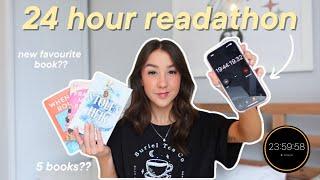 reading for 24 hours *straight* 24 hour readathon