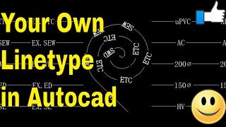 AutoCAD- How to Make A Custom Linetype in AutoCAD - AutoCAD Online Tutorial Classes