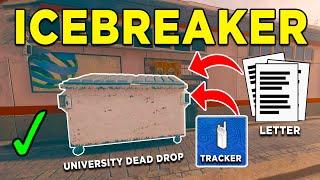 ICEBREAKER Mission Guide DMZ Season 4 - Where to find Zoo Dead Drop & University Dead drop in Vondel