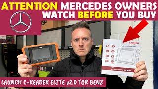 Launch C-Reader Elite V2.0 for Mercedes Benz & Sprinter Review