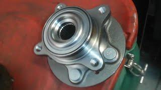 Land Rover Discovery 2016 3.0 TDV6 wheel bearing repleacement