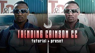 Trending Crimson CC  | Alight Motion Tutorial | Preset | Crimson CC | CC Tutorial | CC Pack |