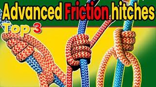 TOP 3 tree climbing friction hitches - Michoacan Hitch - Distel Hitch - Blake's Hitch