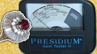 Presidium Gem Tester II (PGT II) - Testing Ruby, Diamond, Sapphire, Gemstone, Peridot
