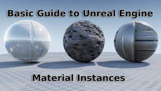 Basic Guide to Unreal Engine Material Instances - UE Beginner Tutorial