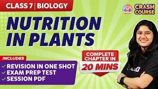 Nutrition In Plants Complete Chapter in under 20 mins | Class 7 | BYJU'S