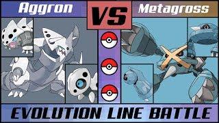 MEGA METAGROSS vs. MEGA AGGRON! (Pokémon Sun/Moon)