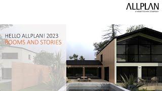 Hello Allplan! 2023 - Rooms and Stories