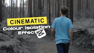 How To Do Colour Isolation Effect Tutorial In CapCut