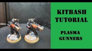 Building Tutorial - Tempestus Scion Plasma Gunners - Astra Militarum 40k - step by step conversion