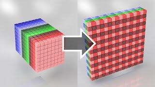 Pixel Shuffle - Changing Resolution with Style