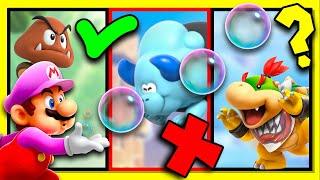 What Can Bubble Mario Bubble?!